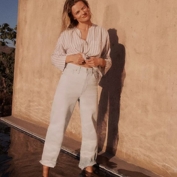 Madewell The Perfect Vintage Wide Leg Crop Jean - Picture 1 of 11